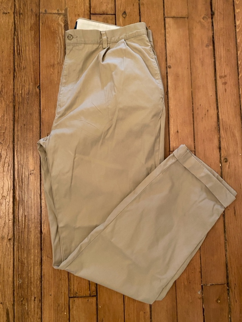 Vintage Polo Ralph Lauren Hammond Men's Tan Chino Pants 38/34